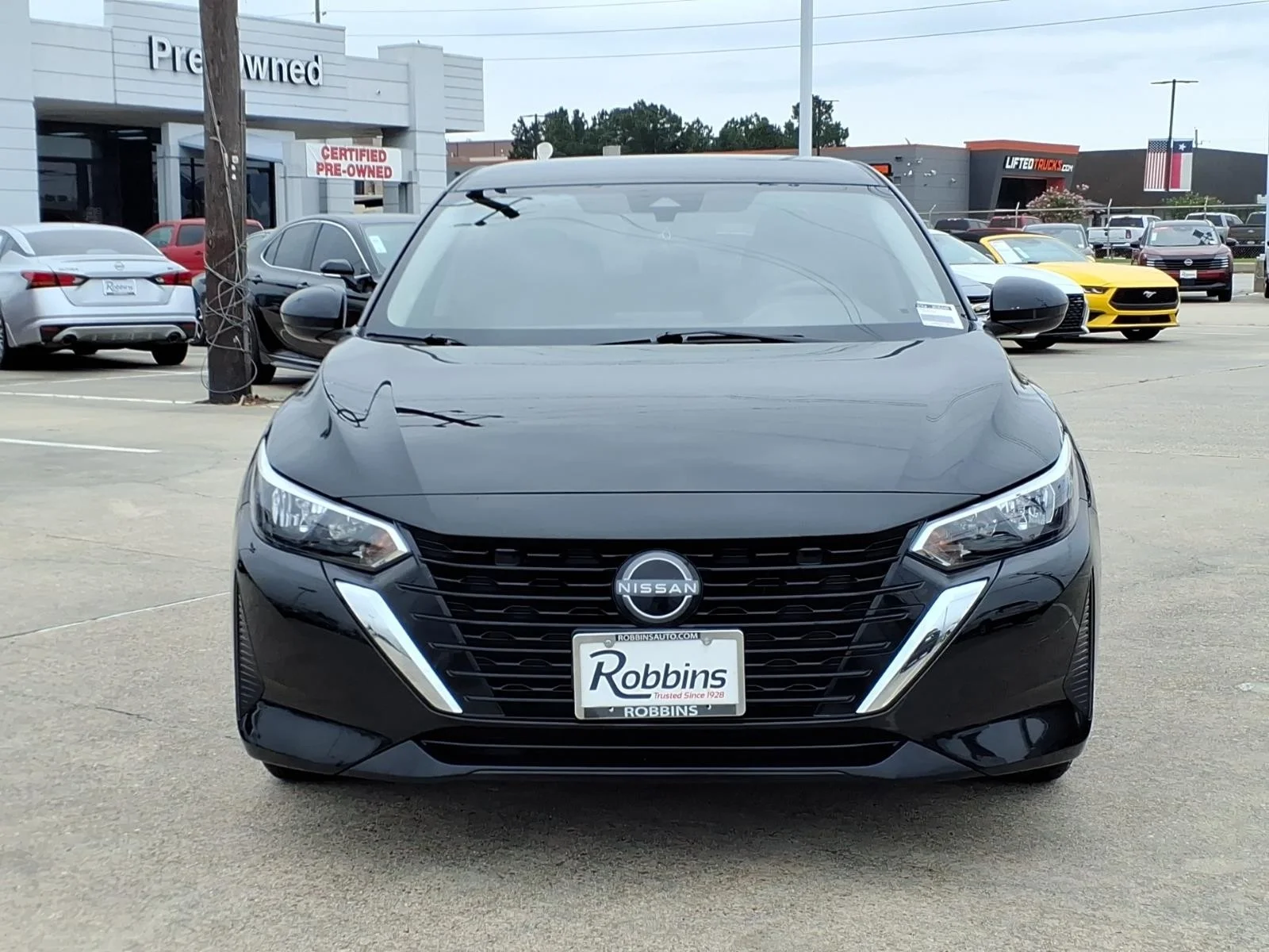 2025 Nissan Sentra S Black at Robbins Nissan
