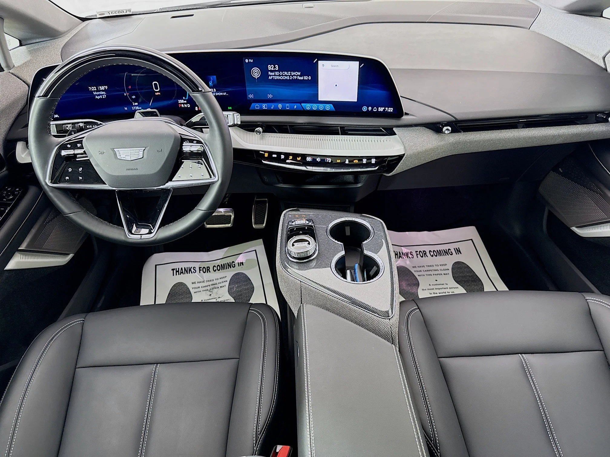Used 2025 Crystal White Tricoat Cadillac Sport 1 image 27