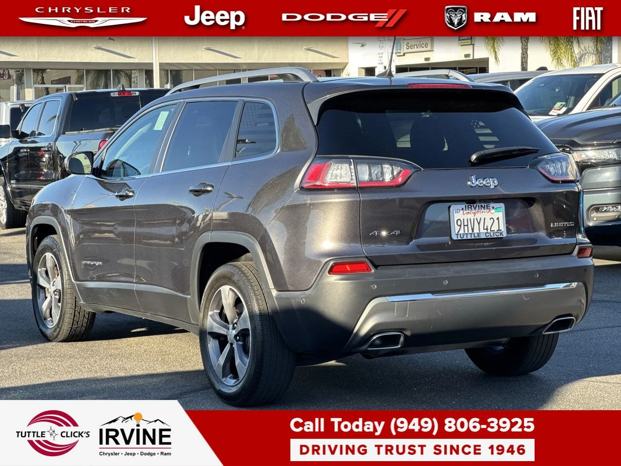 Used 2020 Granite Crystal Metallic Clearcoat Jeep Limited image 15
