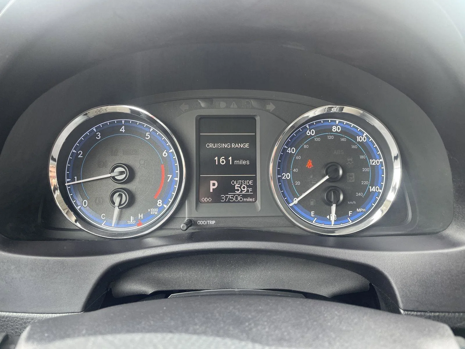 Used 2018 Barcelona Red Metallic Toyota LE image 2