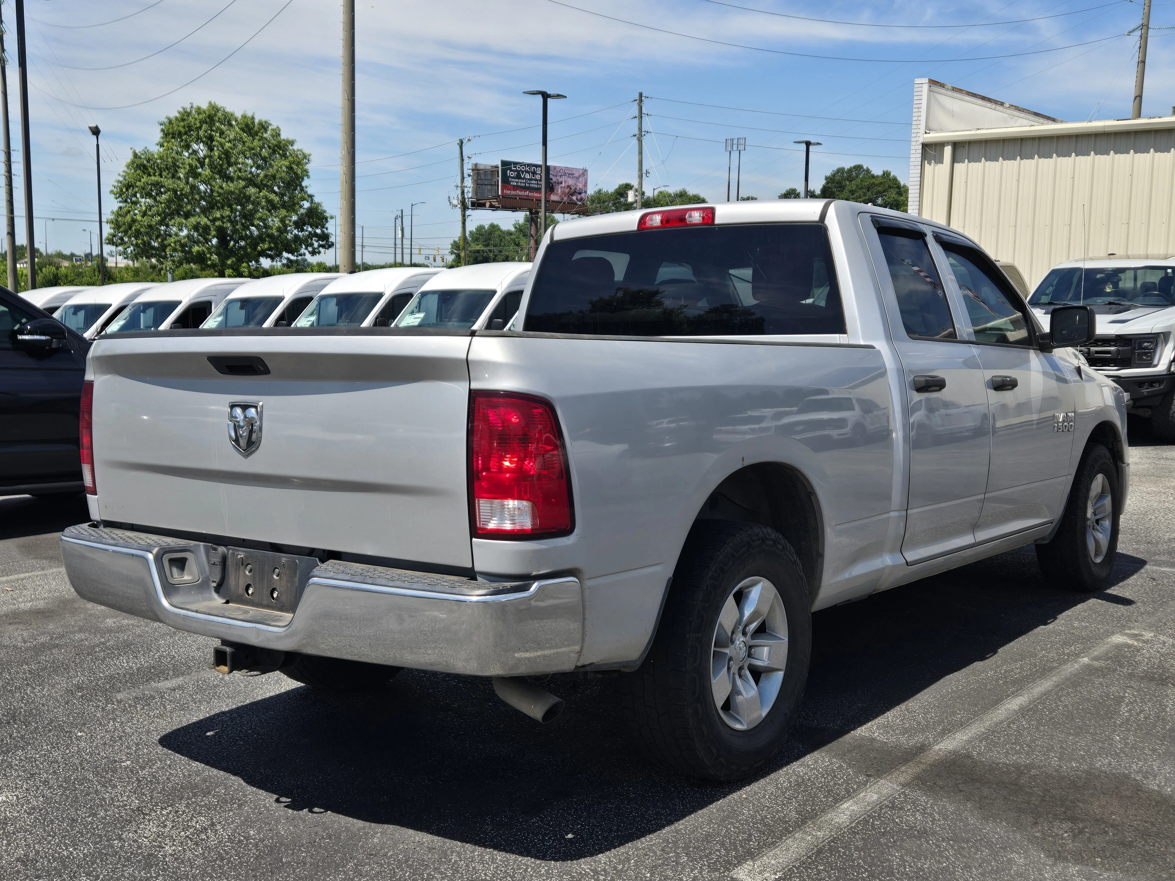 Used 2017 Bright Silver Metallic Clearcoat Ram Tradesman image 3