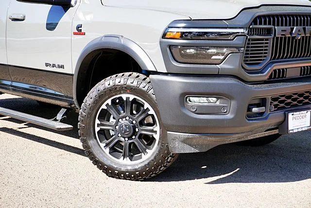 New 2026 Ceramic Gray Clear-Coat Exterior Paint RAM Rebel image 3