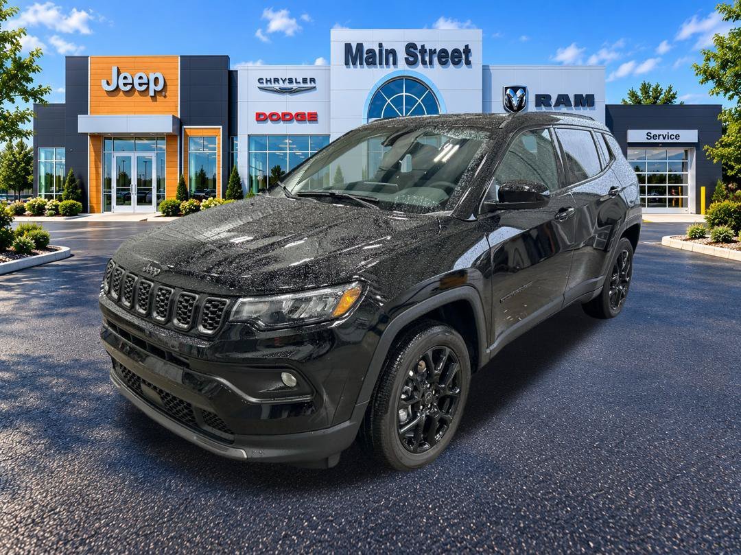 New 2026 Diamond Black Crystal Pearl-Coat Exterior Paint Jeep Latitude Altitude image 1