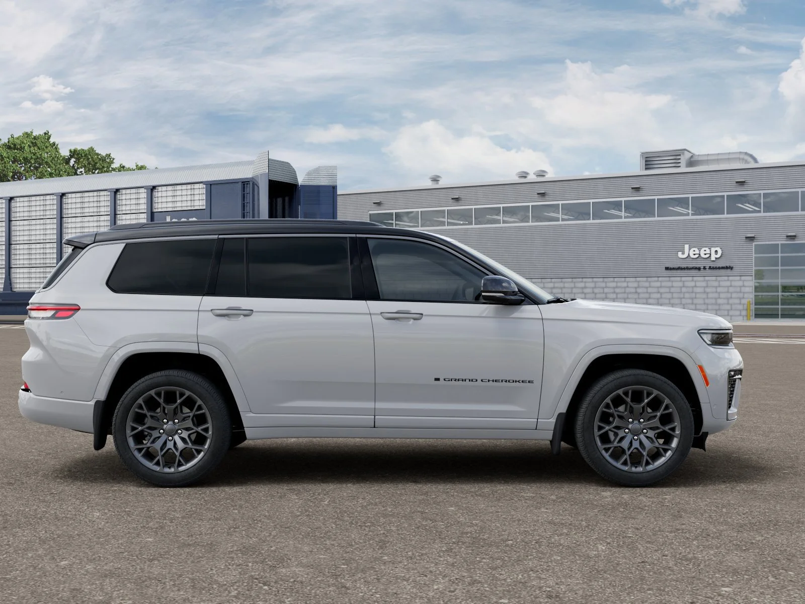 New 2026 Bright White Clear-Coat Exterior Paint Jeep Summit image 23