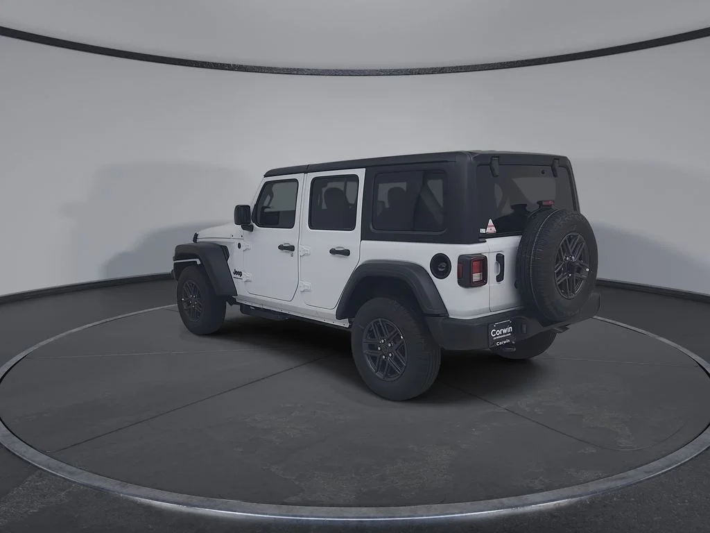 New 2026 Bright White Clearcoat Jeep Sport RHD image 12