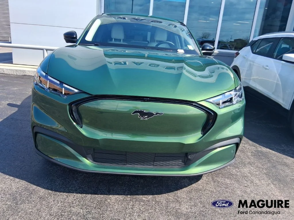 Used 2025 Ford Mustang Mach-E Premium AWD with VIN 3FMTK3SU1SMA11660 for sale in Ithaca, NY