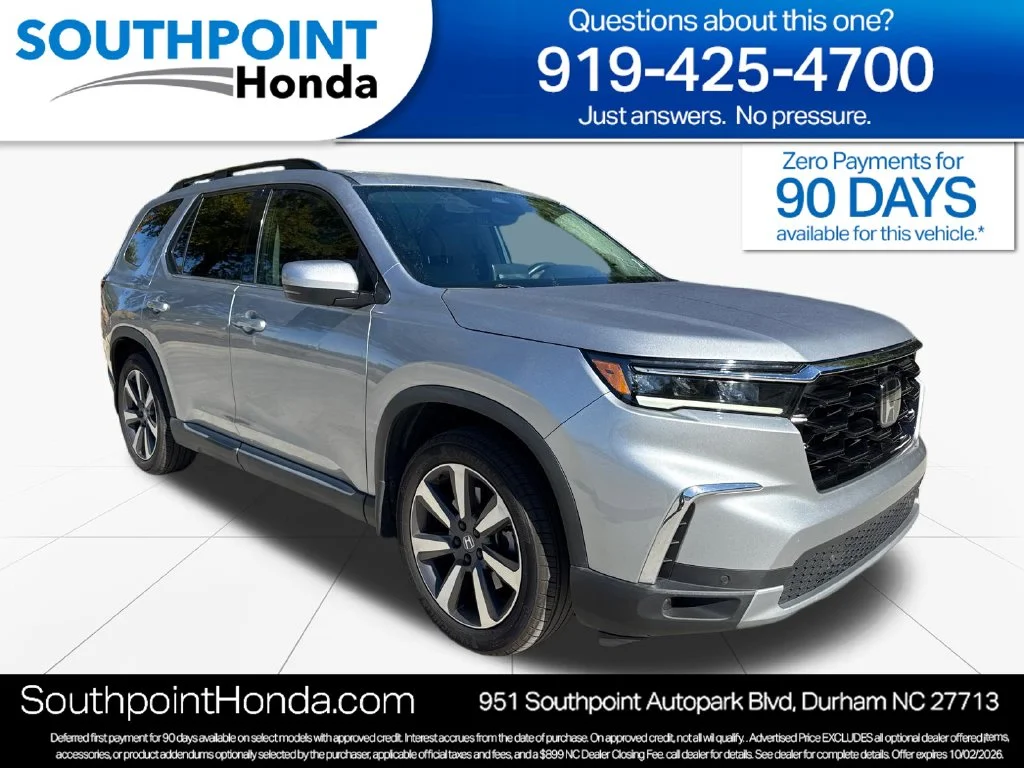Used 2025 Lunar Silver Metallic Honda Touring image 1