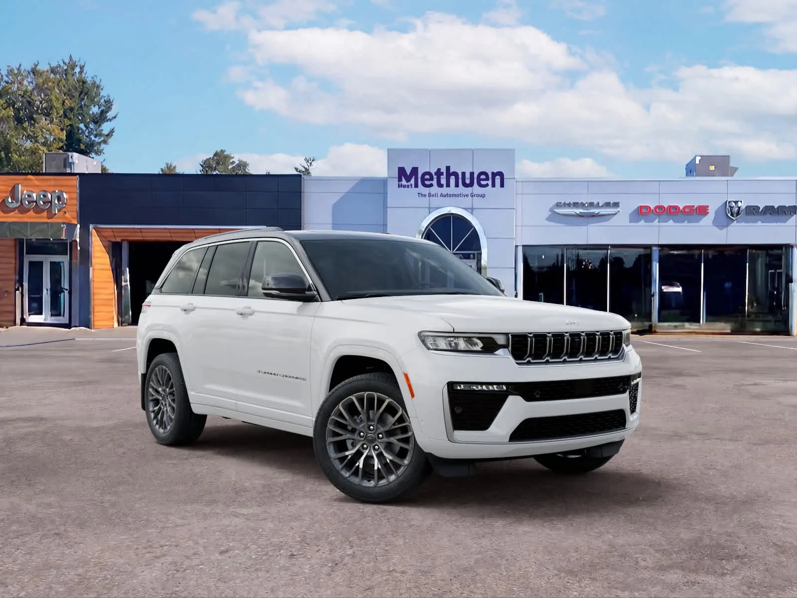 New 2027 Bright White Clearcoat Jeep Summit image 5