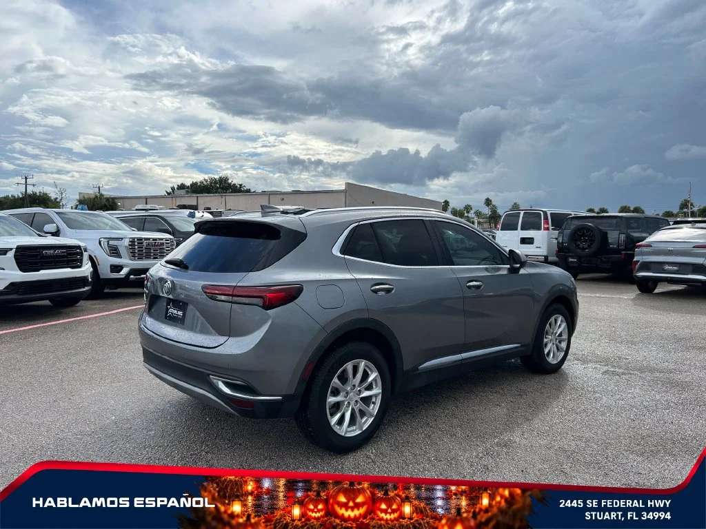 Used 2021 SATIN STEEL METALLIC Buick Preferred image 7