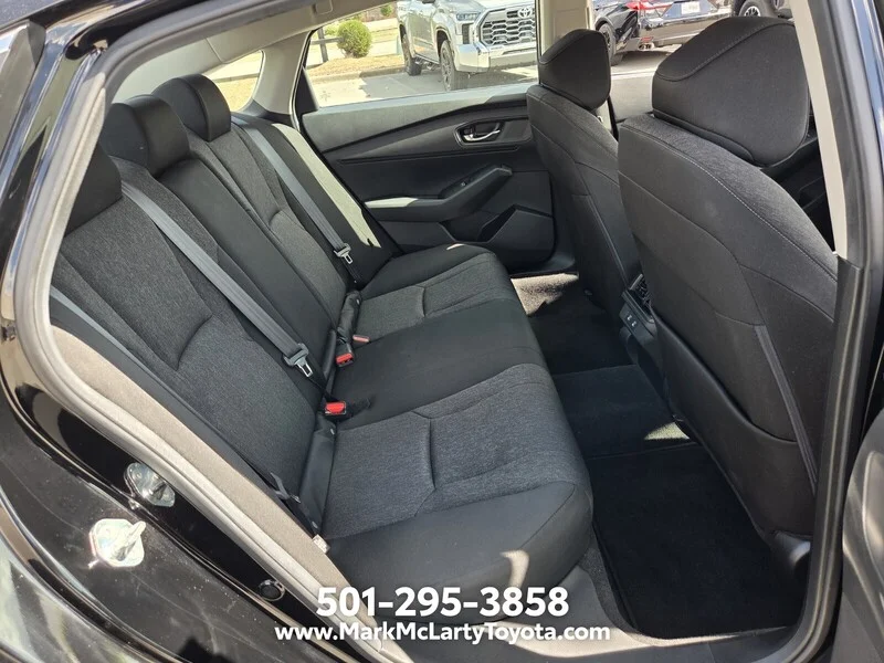 Used 2025 Crystal Black Pearl Honda LX CVT image 14