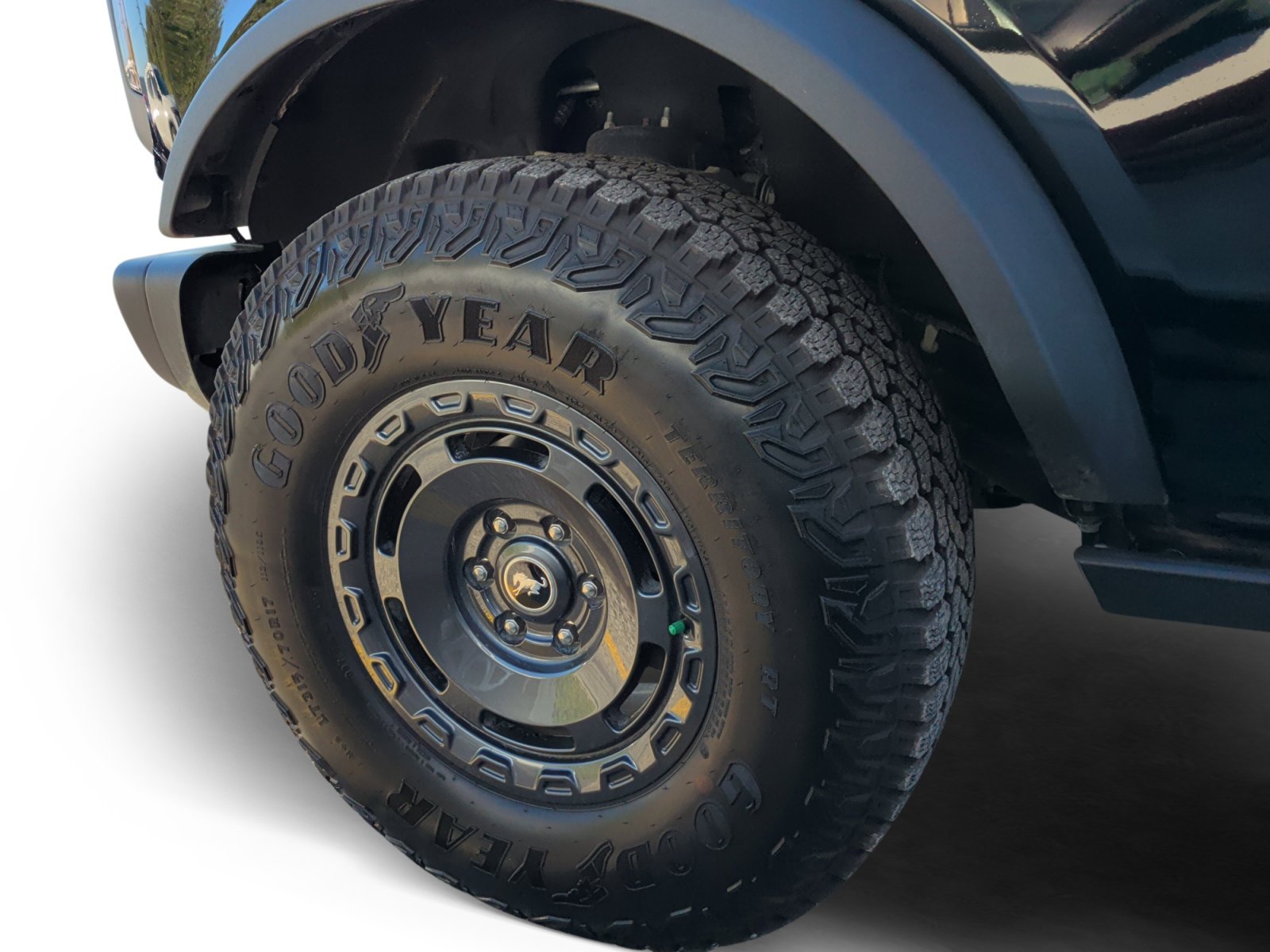 Used 2025 Shadow Black Ford Badlands image 4