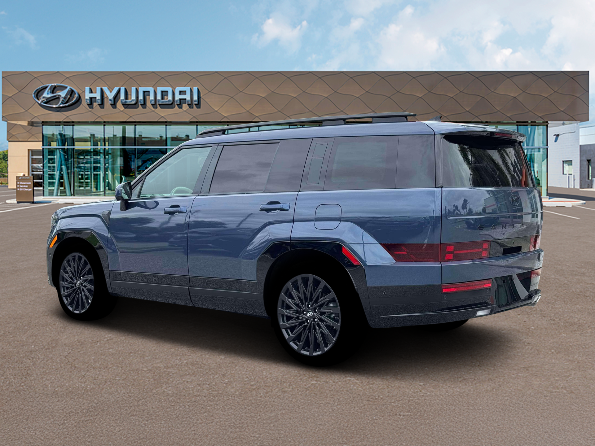 New 2026 Blue Hyundai Calligraphy FWD image 4