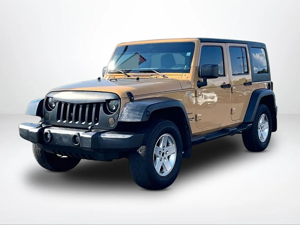 Used 2014 Beige Jeep Unlimited Sport image 30