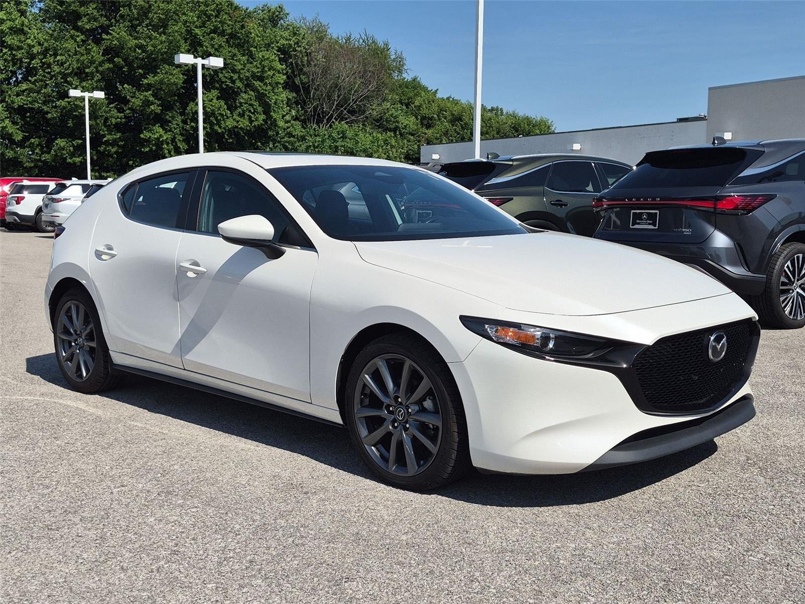 Used 2024 Snowflake White Pearl Mica Mazda 2.5 S Preferred image 7
