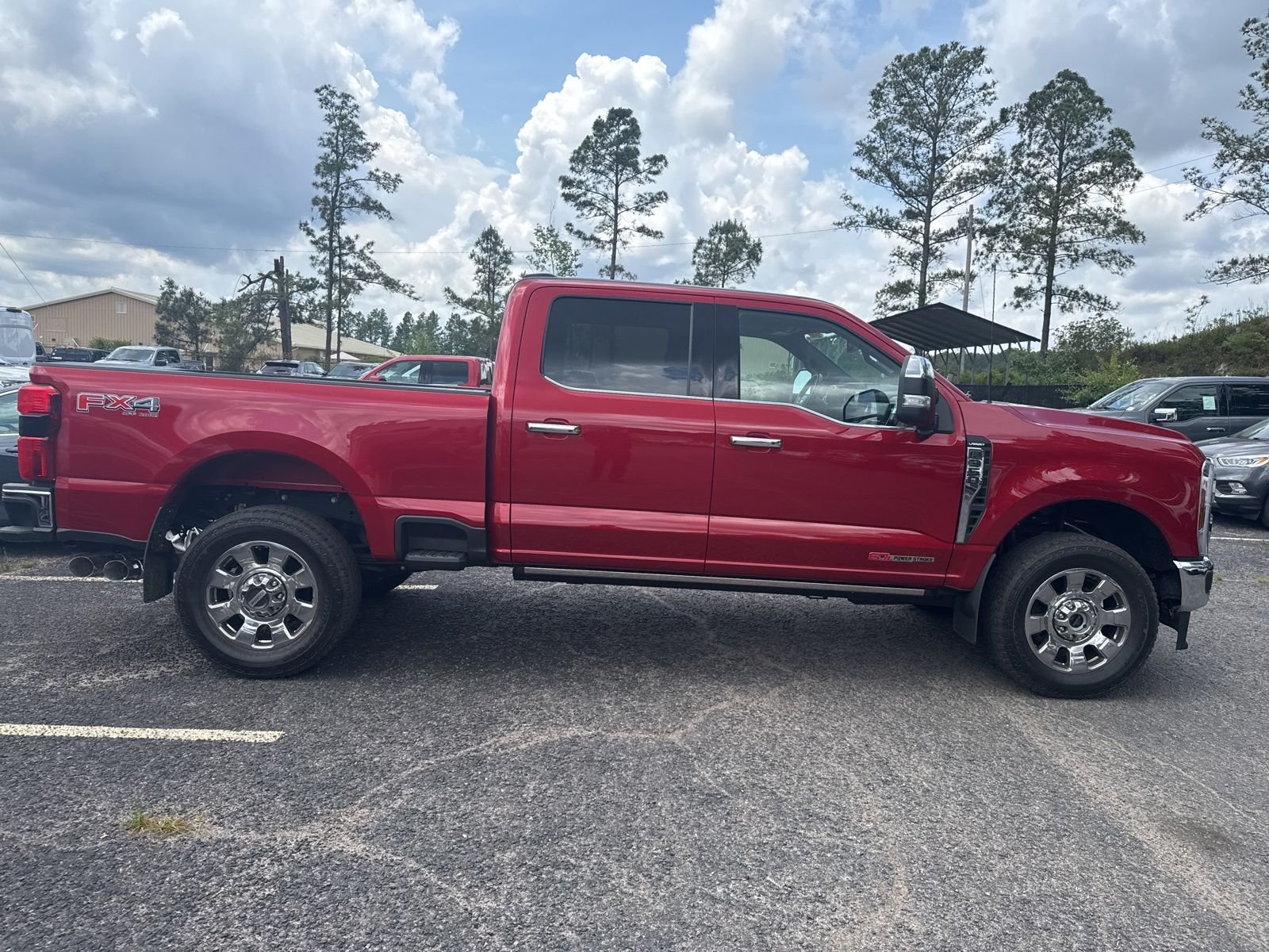 Used 2024 Red Ford Lariat image 7