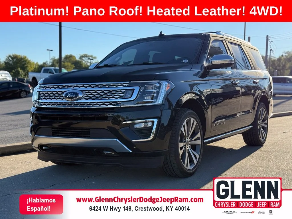 Used 2021 Black Ford Platinum image 1