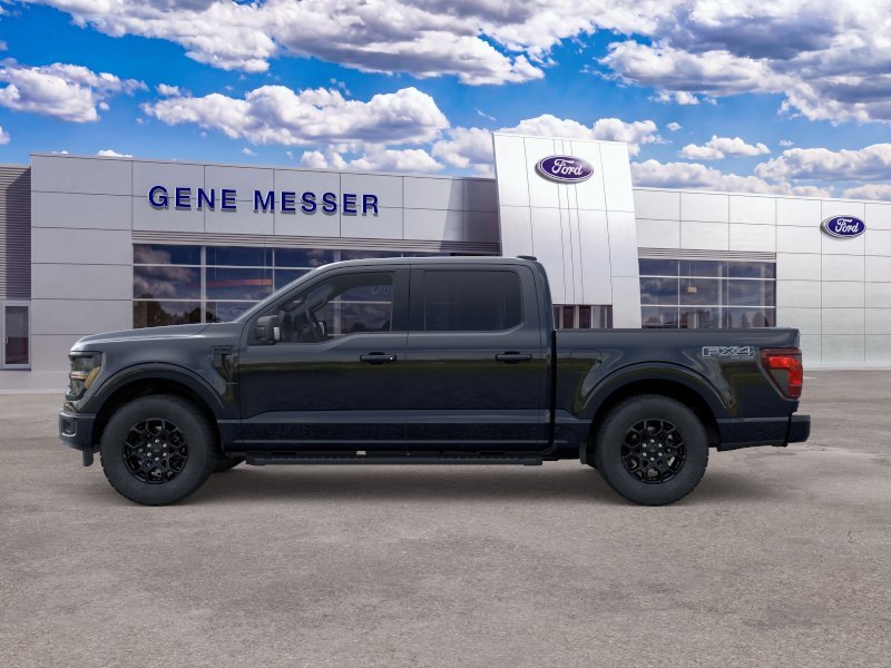 New 2026 Agate Black Metallic Ford XLT image 3