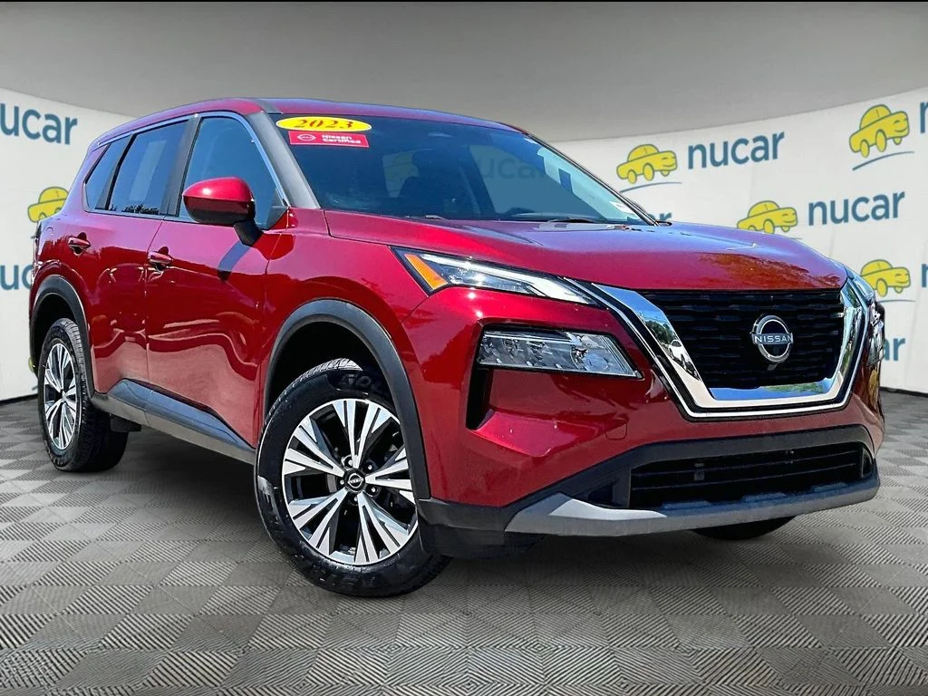 Used 2023 Red Nissan SV image 1