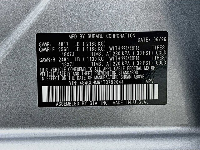 New 2026 ICE SILVER METALLIC Subaru Limited image 29