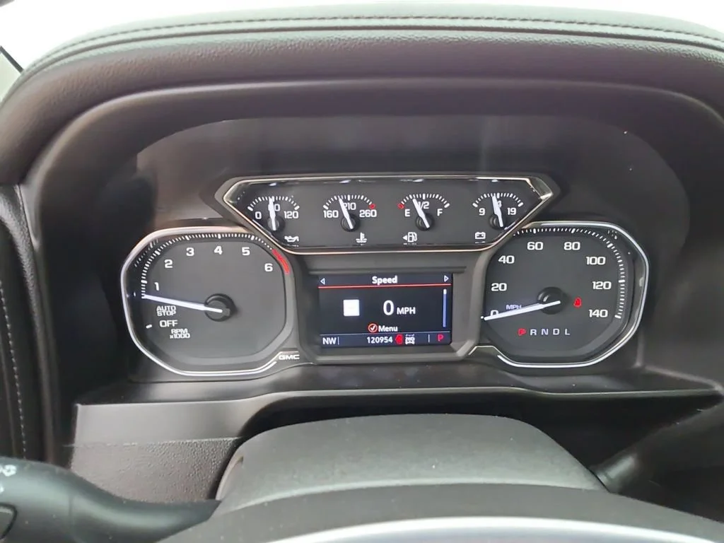 Used 2019 PACIFIC BLUE METALLIC GMC SLT image 14