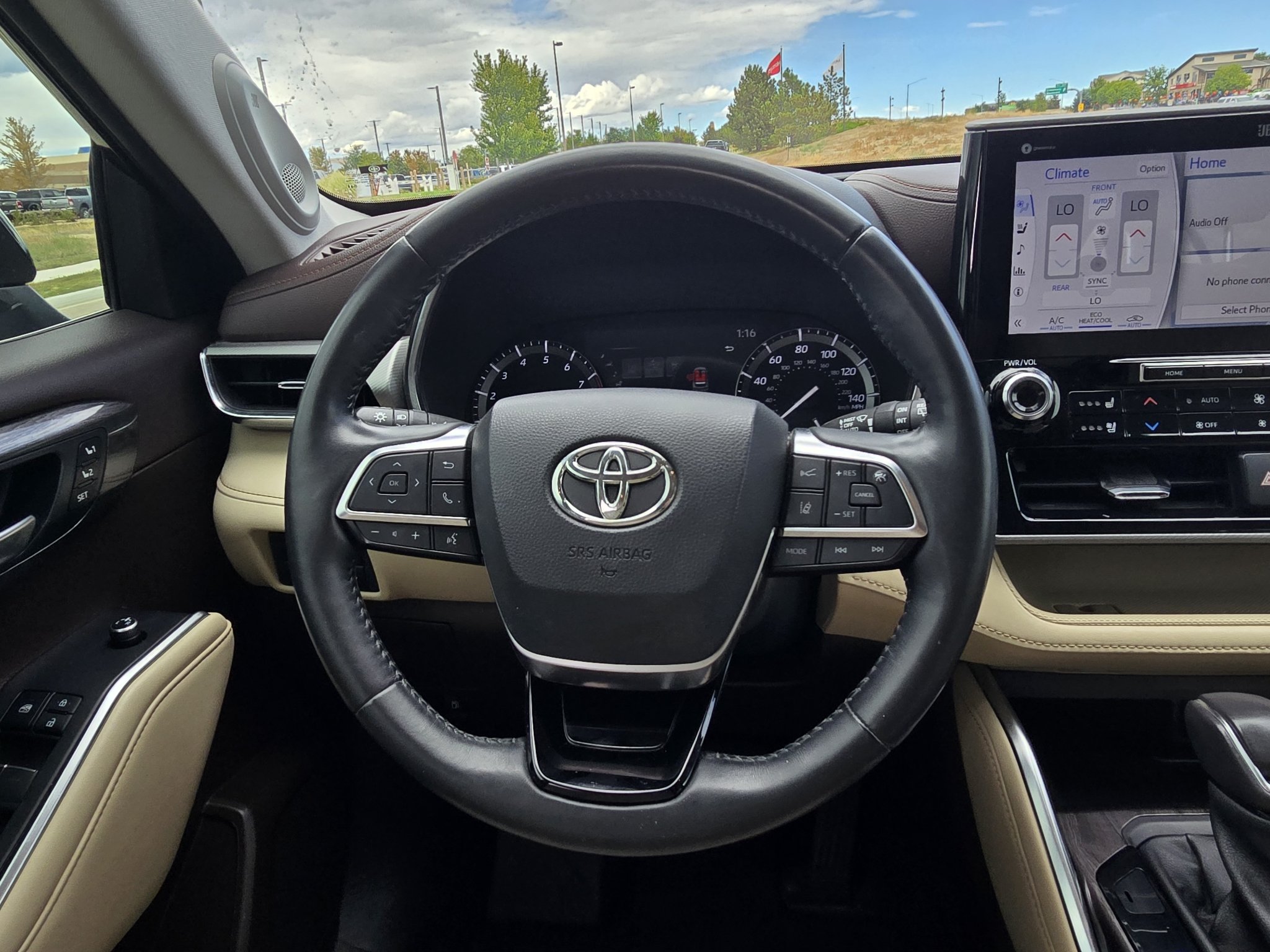 Used 2021 Midnight Black Metallic Toyota Platinum image 28