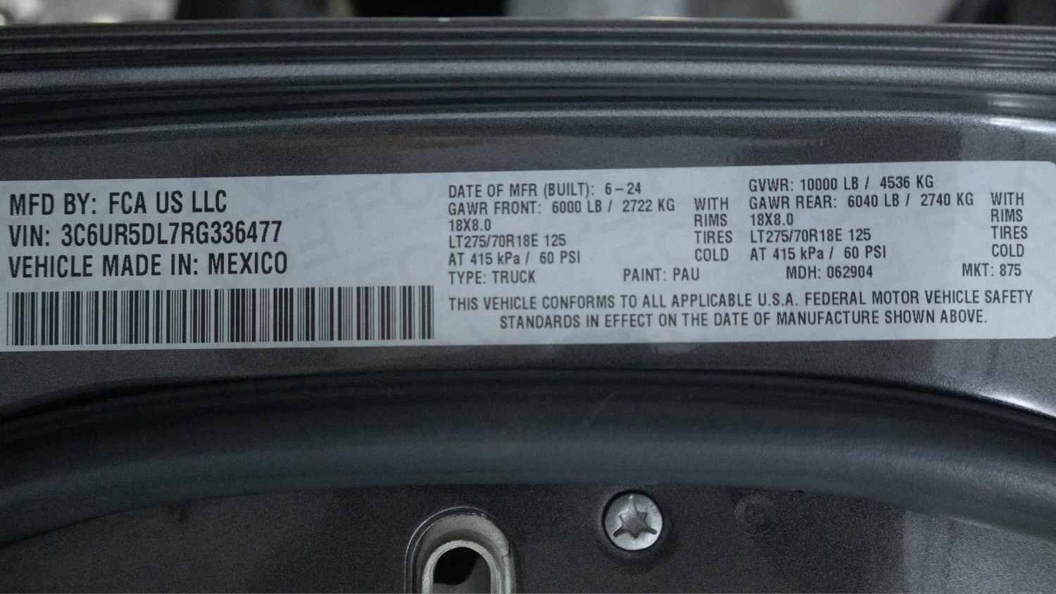 Used 2024 Gray Ram Big Horn image 23