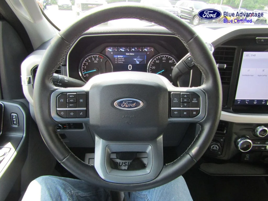 Certified Used 2023 Carbonized Gray Metallic Ford XLT image 17