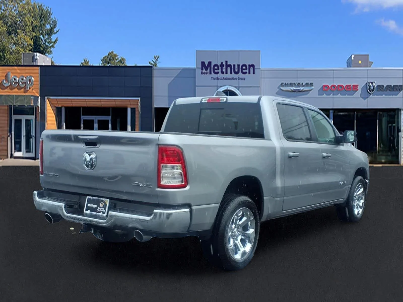 Used 2022 Billet Silver Metallic Clearcoat Ram Big Horn image 3
