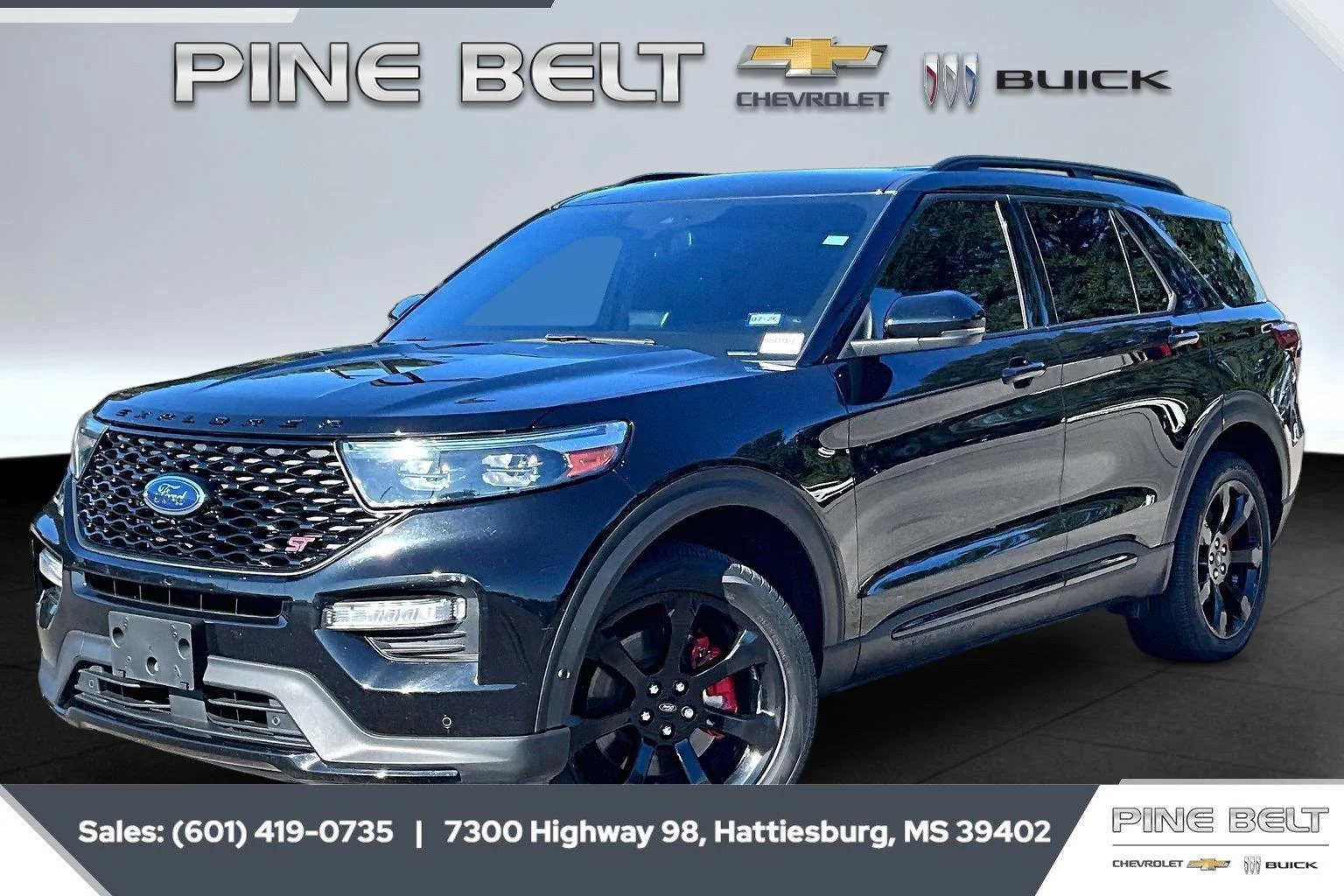 Used 2024 Agate Black Ford ST image 10