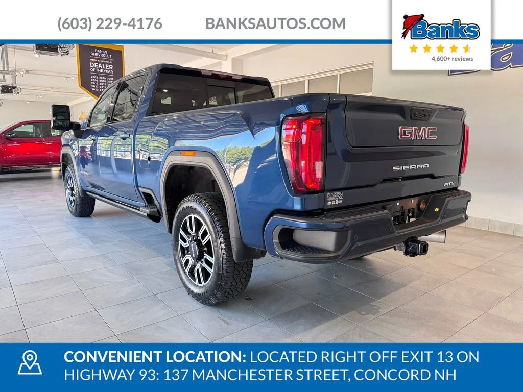 Used 2023 Pacific Blue Metallic GMC AT4 image 5