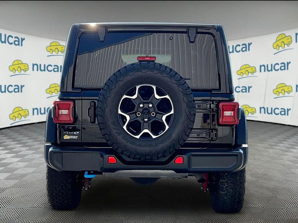 Used 2023 Black Jeep Rubicon 4xe image 5