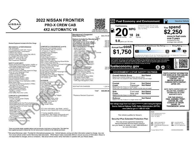 Used 2022 White Nissan PRO-X image 8