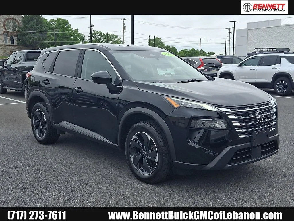 Used 2025 Black Nissan SV image 1