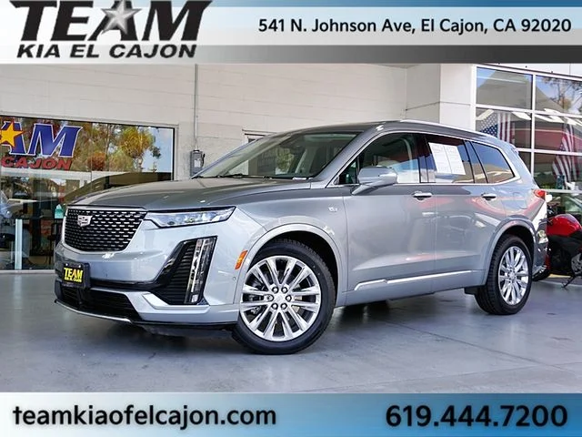 Used 2023 Silver Cadillac Premium Luxury image 2