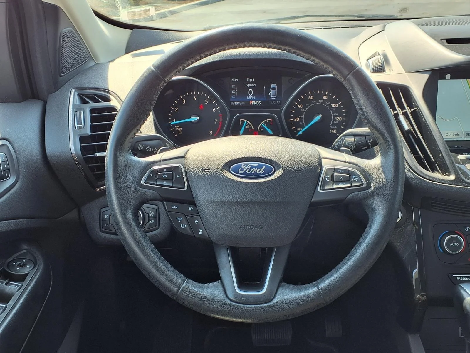 Used 2017 Shadow Black Ford Titanium image 13