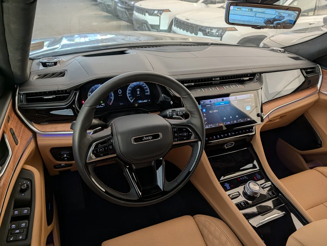 New 2026 Black Jeep Summit - - 4x4 - 324HP Turbo I4 - Adaptive Cruise Control - Blind Spot Monitor & More! image 26