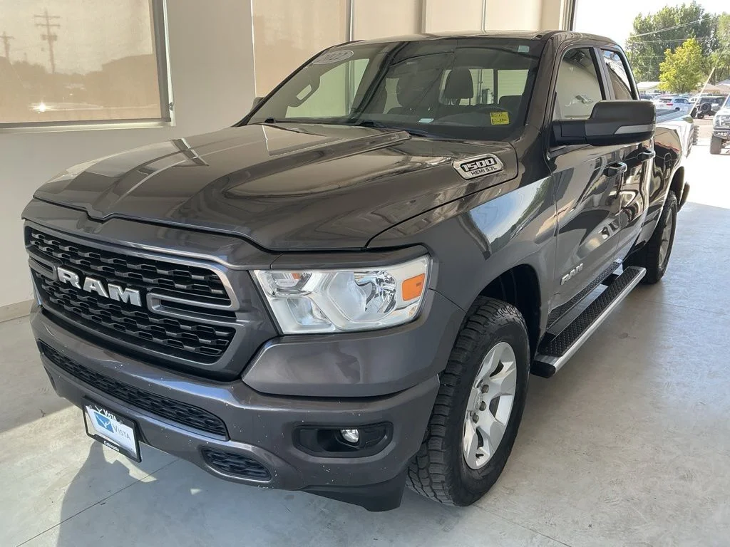 Used 2022 Granite Crystal Clearcoat Metallic Ram Big Horn/Lone Star image 3