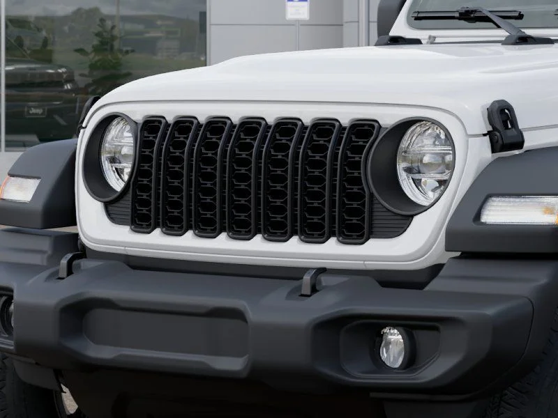 New 2026 Bright White Clearcoat Jeep Sport S image 11