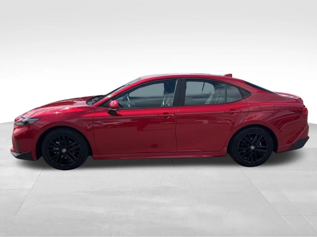 Used 2025 Red Toyota SE image 2
