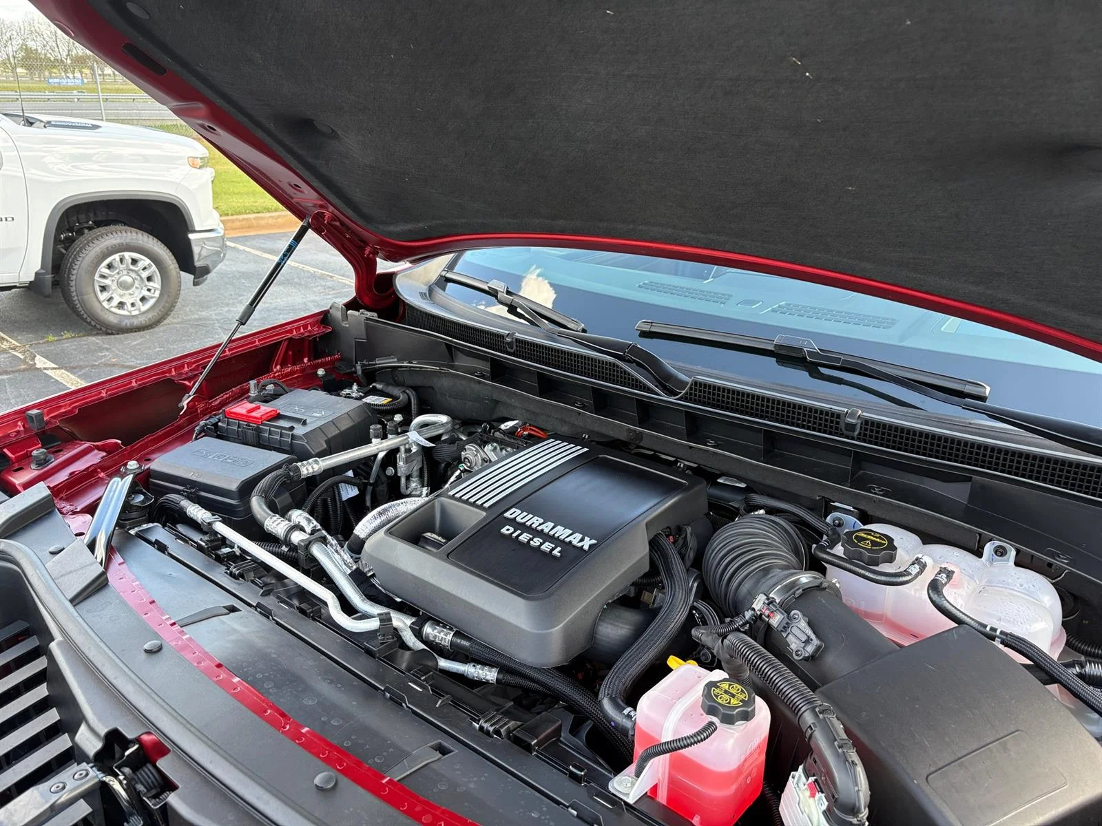 Used 2026 Volcanic Red Tintcoat GMC Denali Ultimate image 16