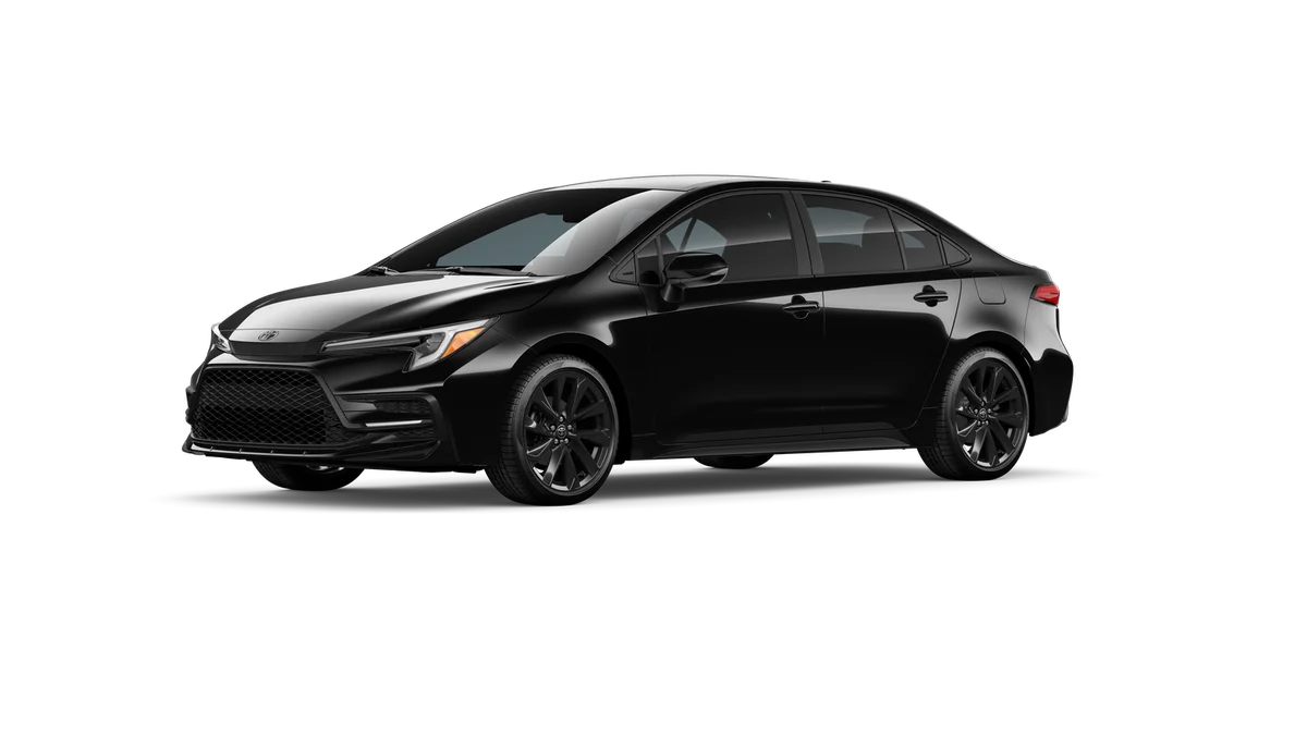 New 2026 Midnight Black Metallic Toyota SE image 2