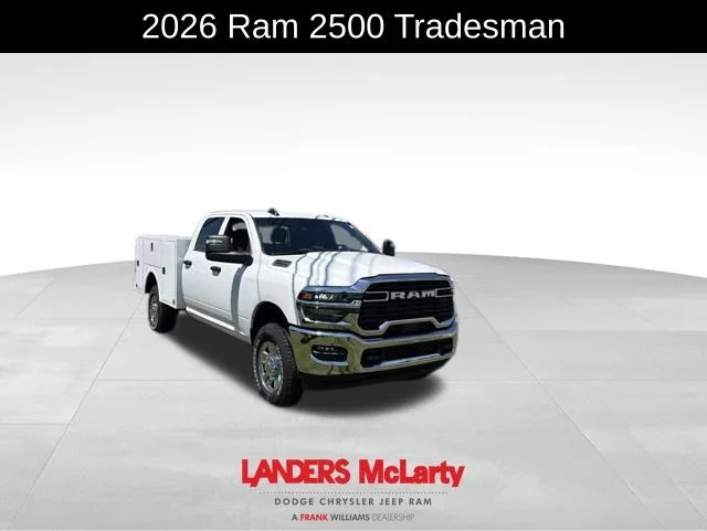 New 2026 Bright White Clear-Coat Exterior Paint RAM Tradesman image 2