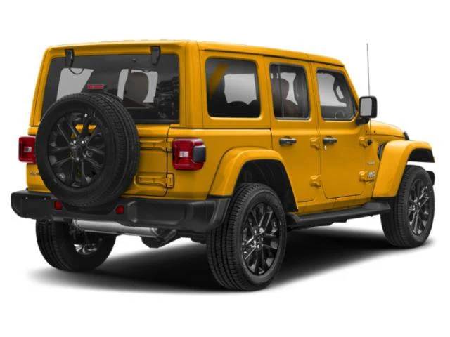 Used 2021 Gray Jeep Unlimited Sahara 4xe image 5