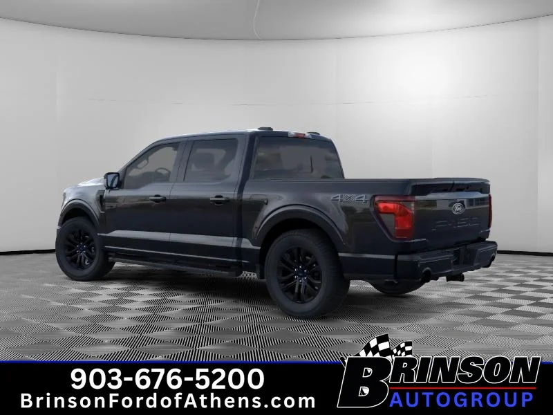 New 2026 Agate Black Metallic Ford XLT image 4