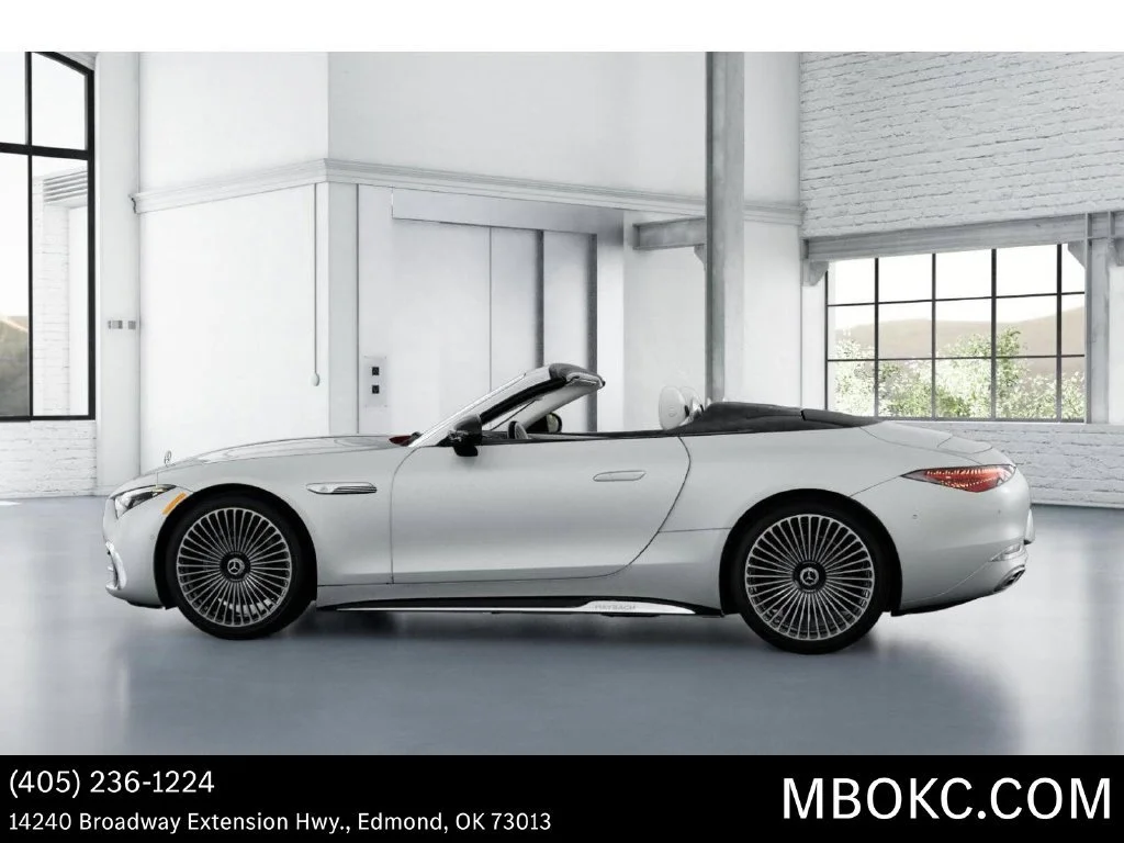 New 2026 MANUFAKTUR moonlight white magno (White Ambiance) Mercedes-Benz Maybach SL 680 image 78