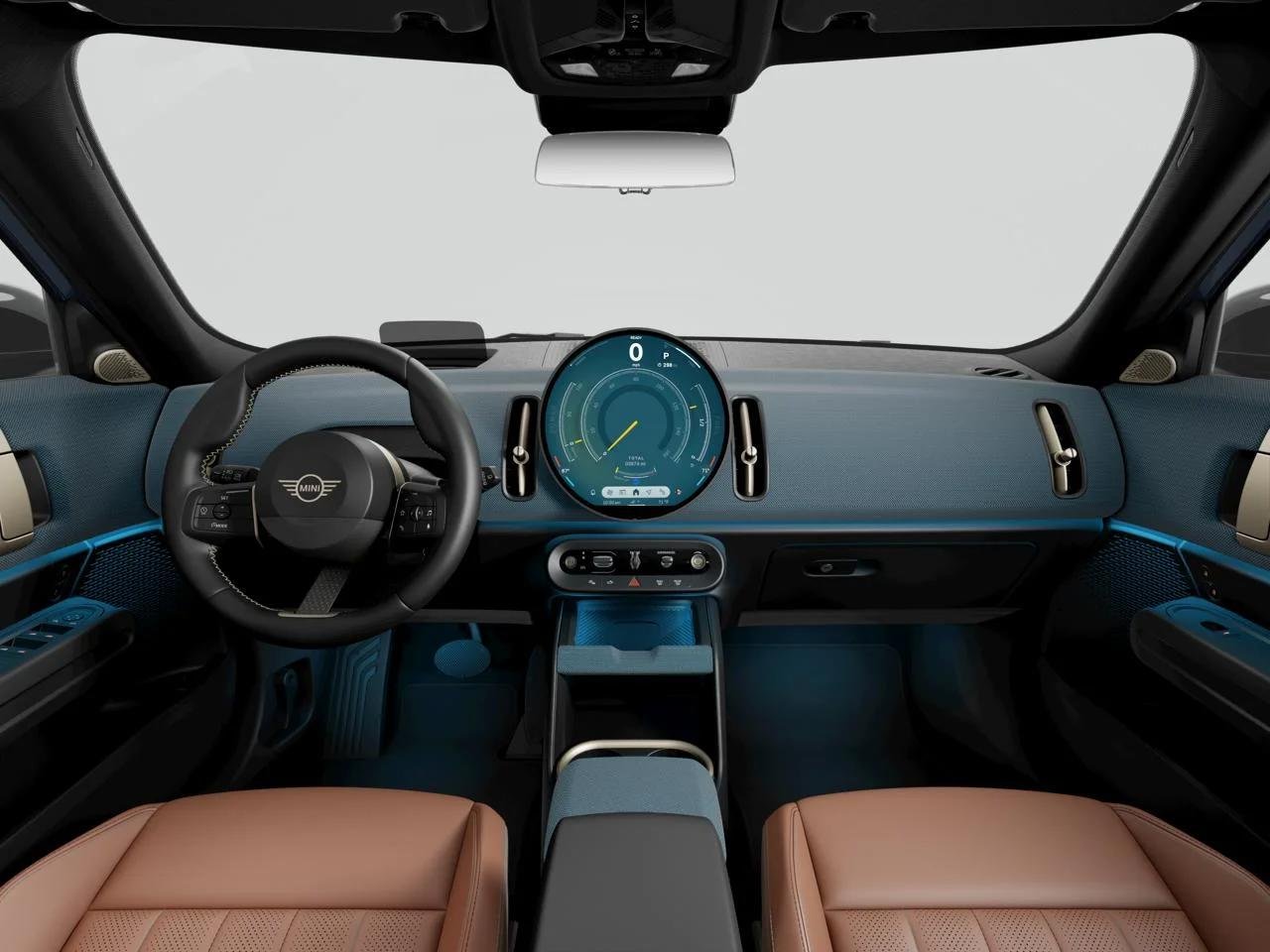New 2027 Slate Blue Metallic MINI Iconic image 7