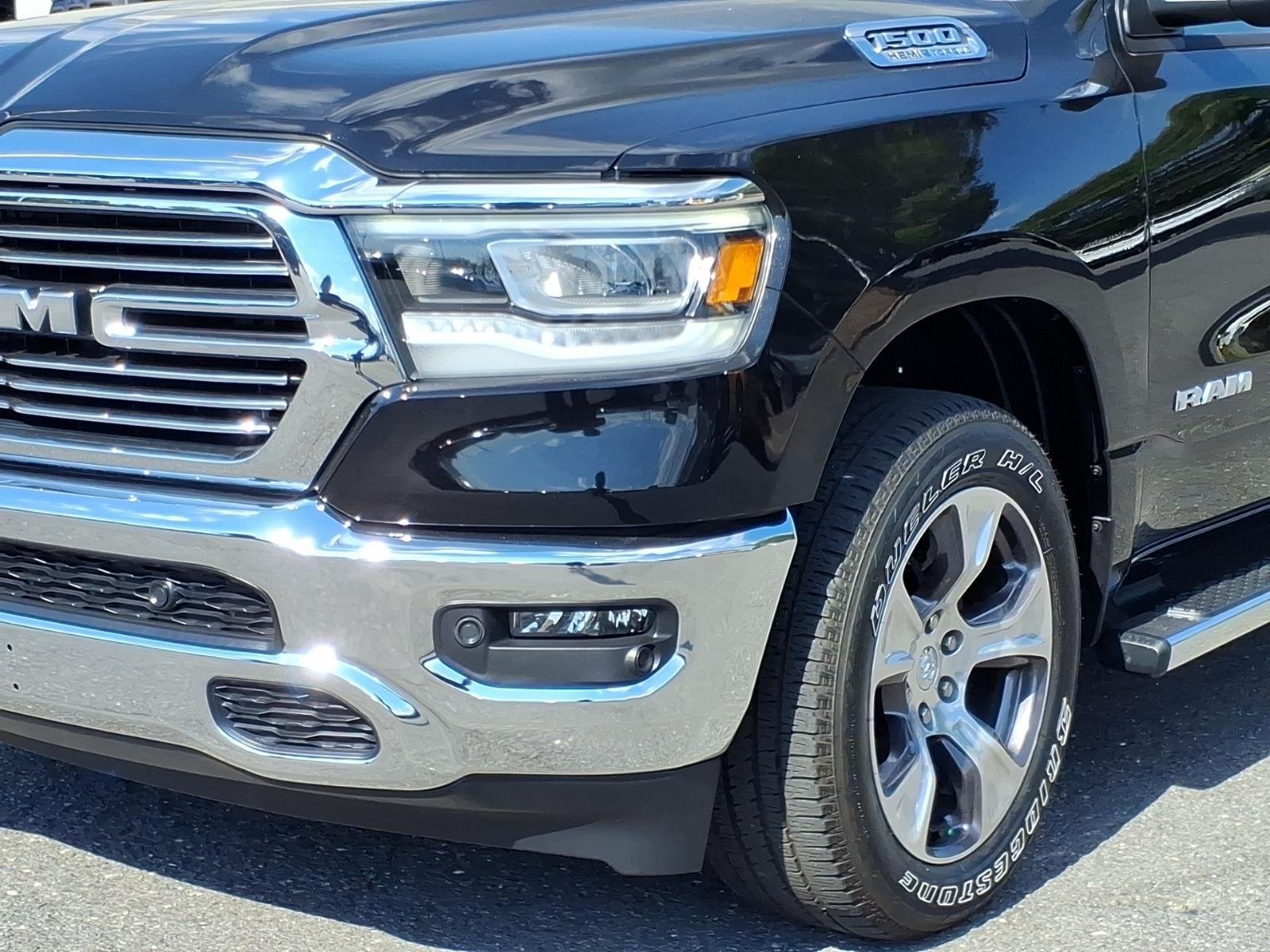 Certified Used 2024 Diamond Black Crystal Pearlcoat Ram Laramie image 15