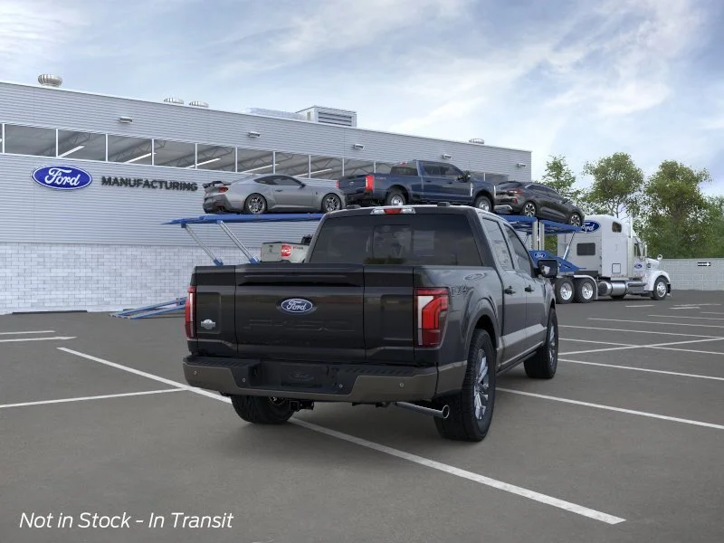 New 2026 Agate Black Metallic Ford King Ranch image 8