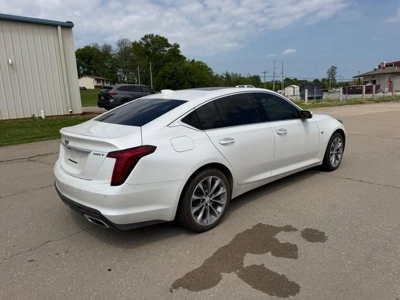 Used 2022 White Cadillac Premium Luxury image 3