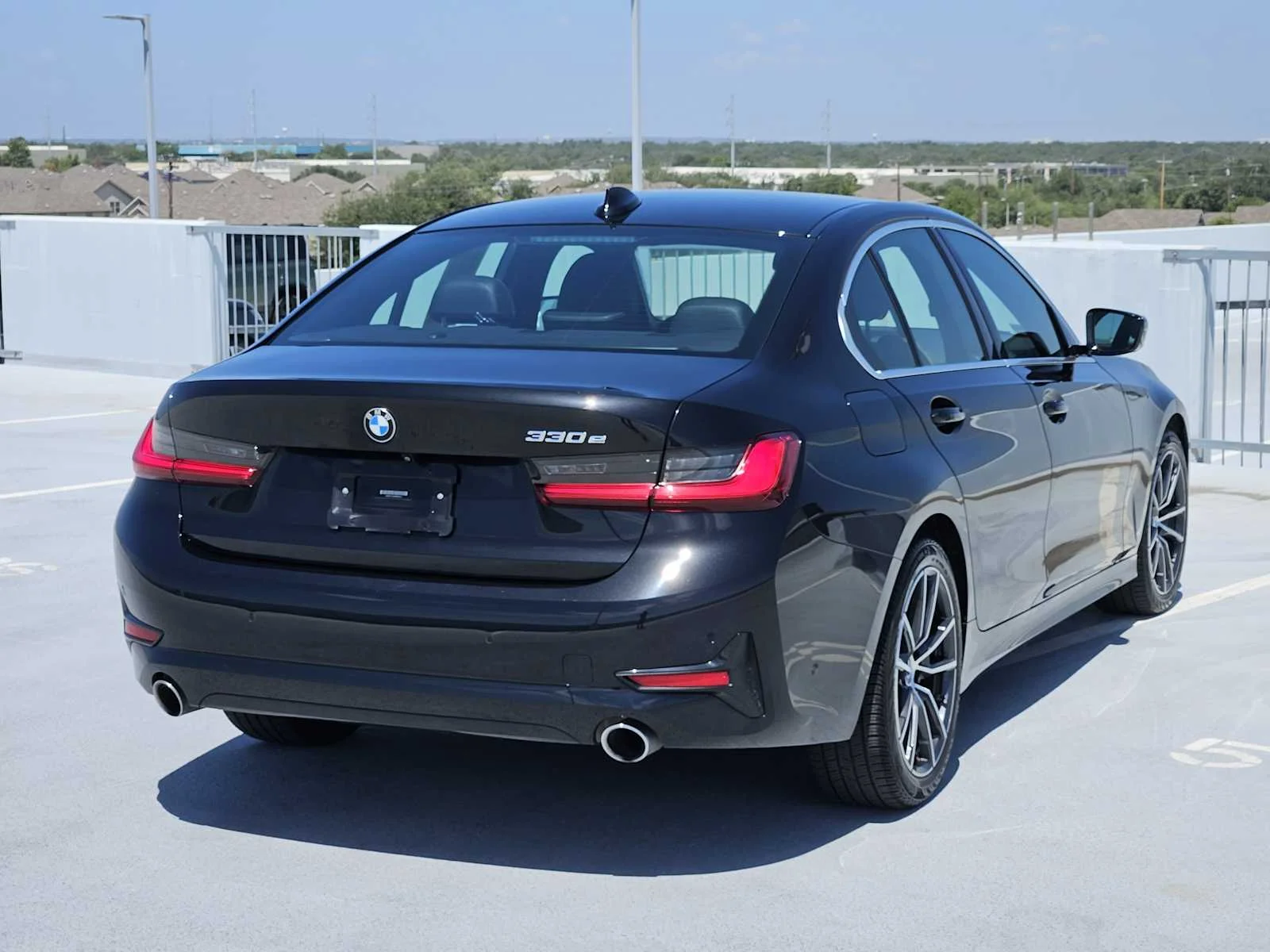 Used 2021 Black Sapphire Metallic BMW 330e image 7